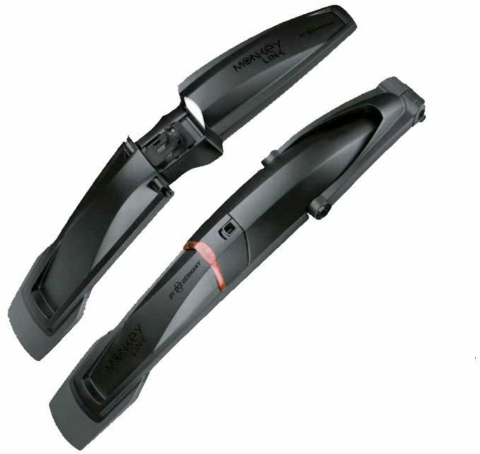 MonkeyLink Schutzblechset Fender Set Connect, 26-29&#039;&#039; schwarz