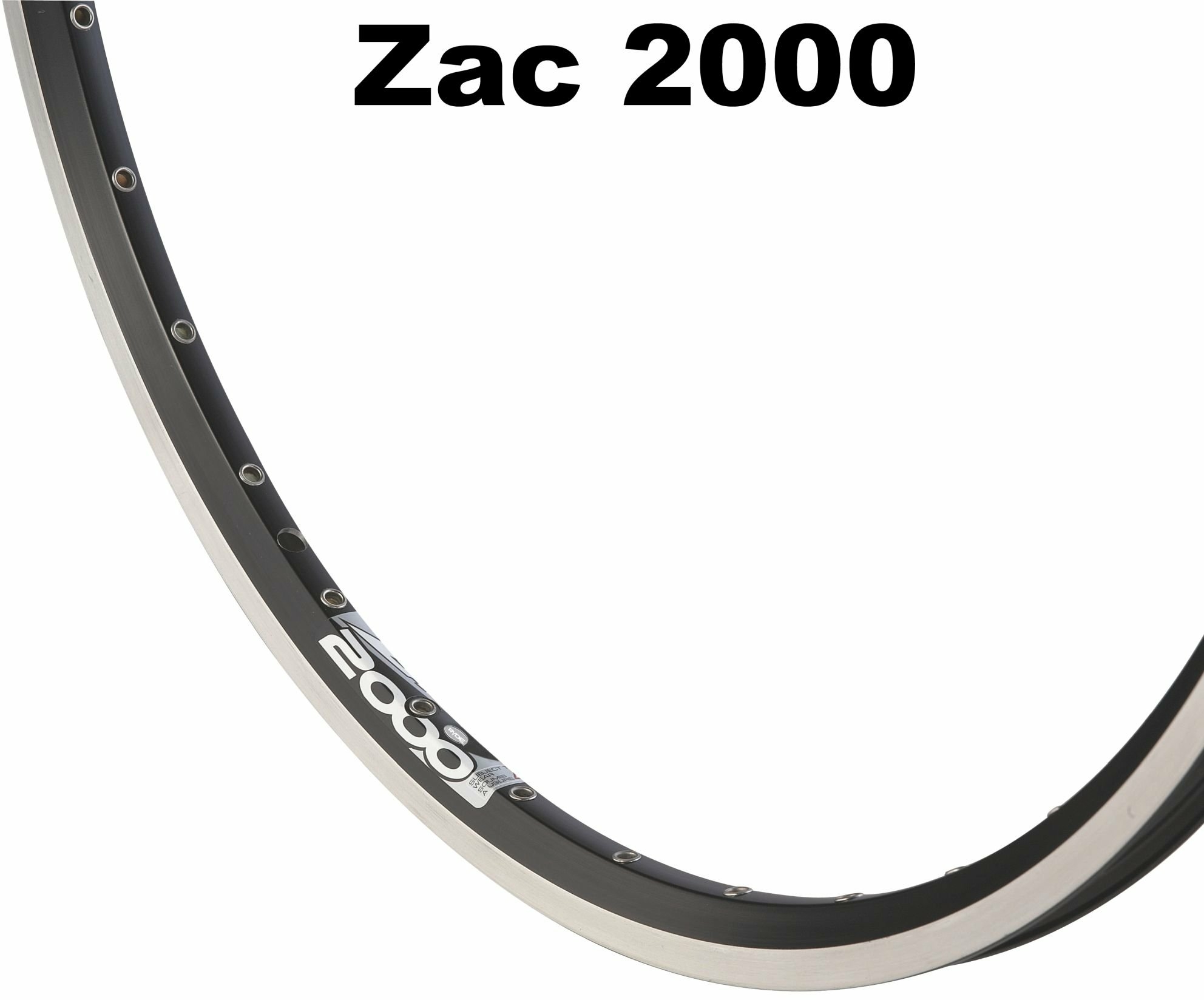 RYDE Hinterrad ZAC 2000 (7/8fa/sw), 28 Zoll