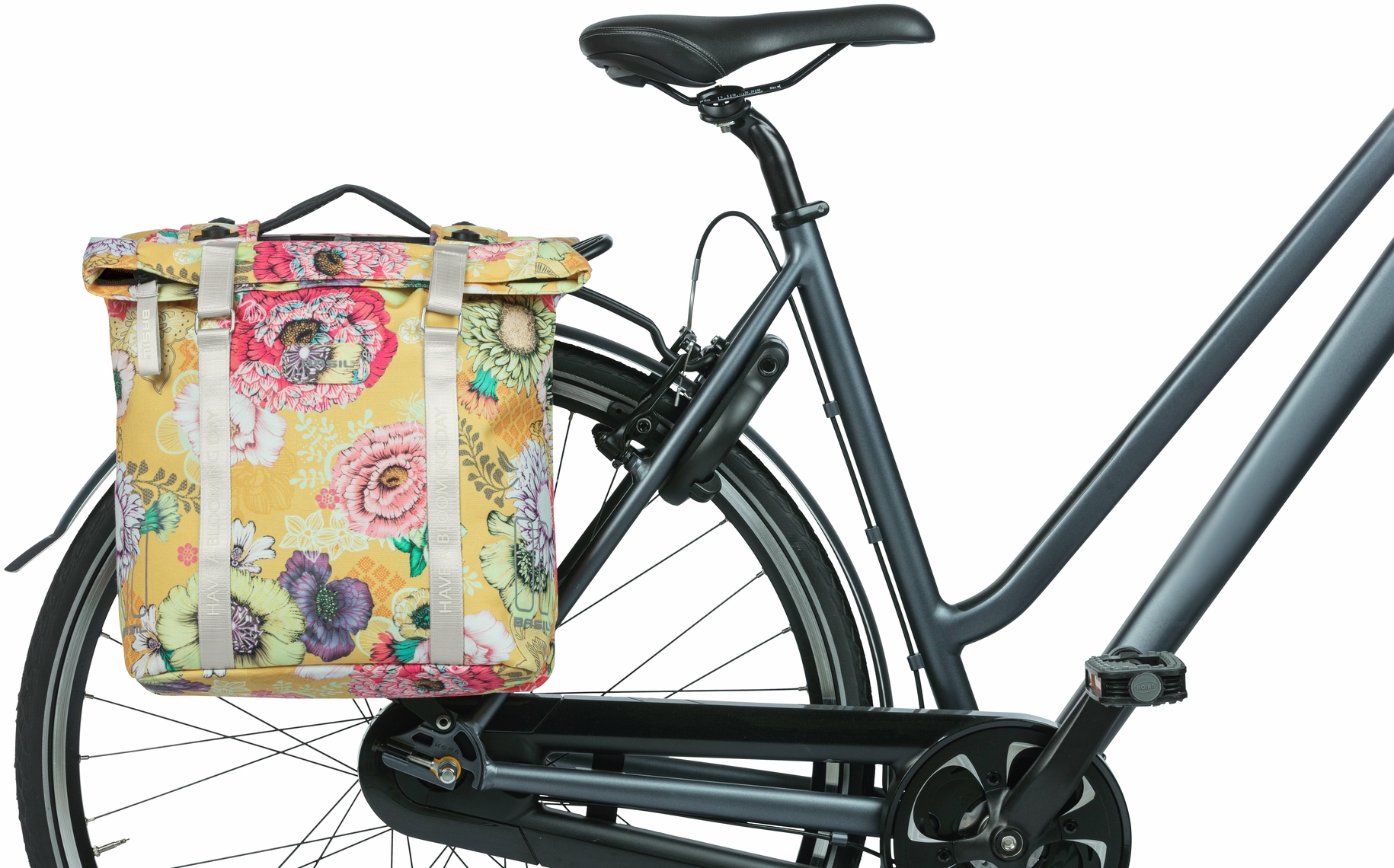 Basil Doppeltasche Bloom Field Double Pannier Bag