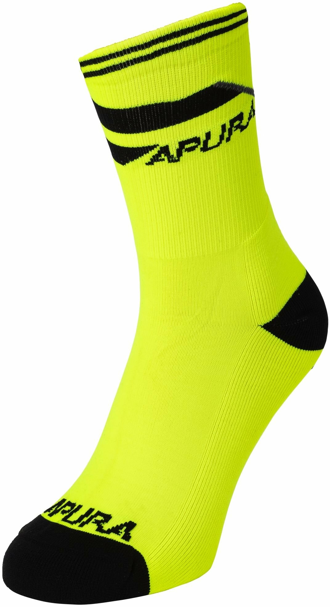 Apura Damen/Herren Socke Stripe 43-45 gelb