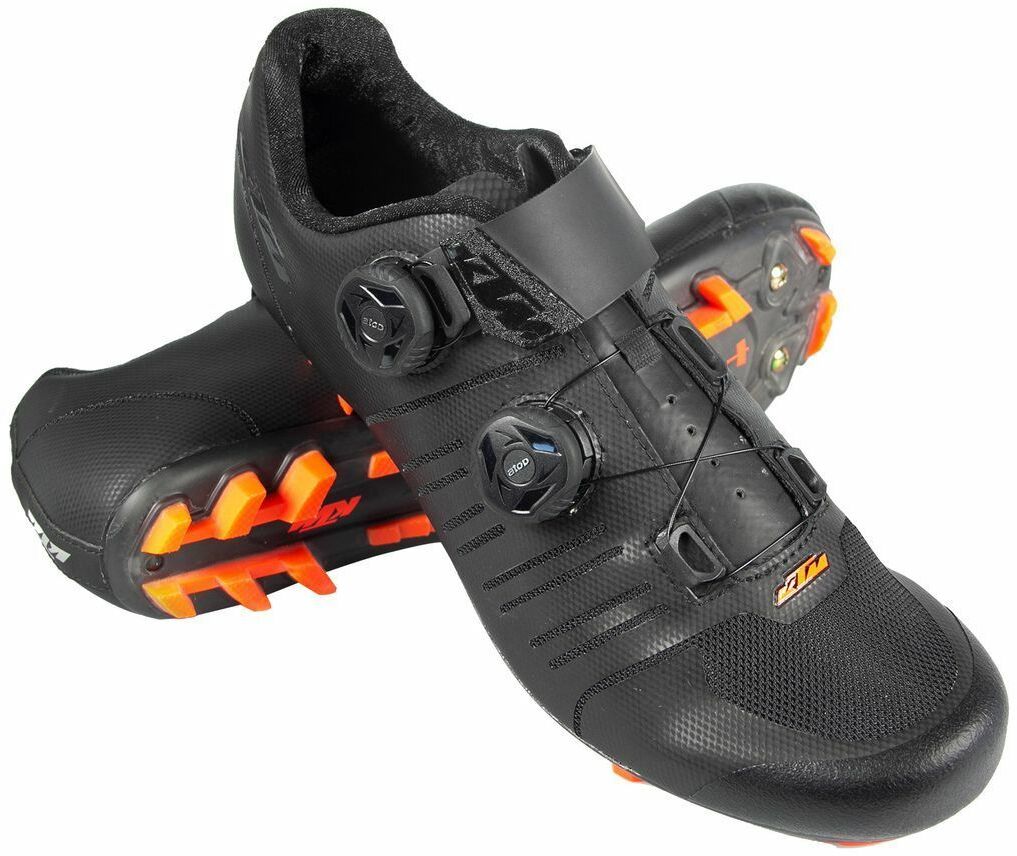 KTM Factory Team Schuhe Carbon 3D MTB SPD 43 black/orange