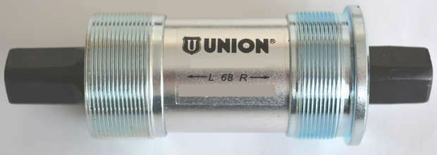 Union Innenl. JIS BSA 110mm Alu/Stahl silber