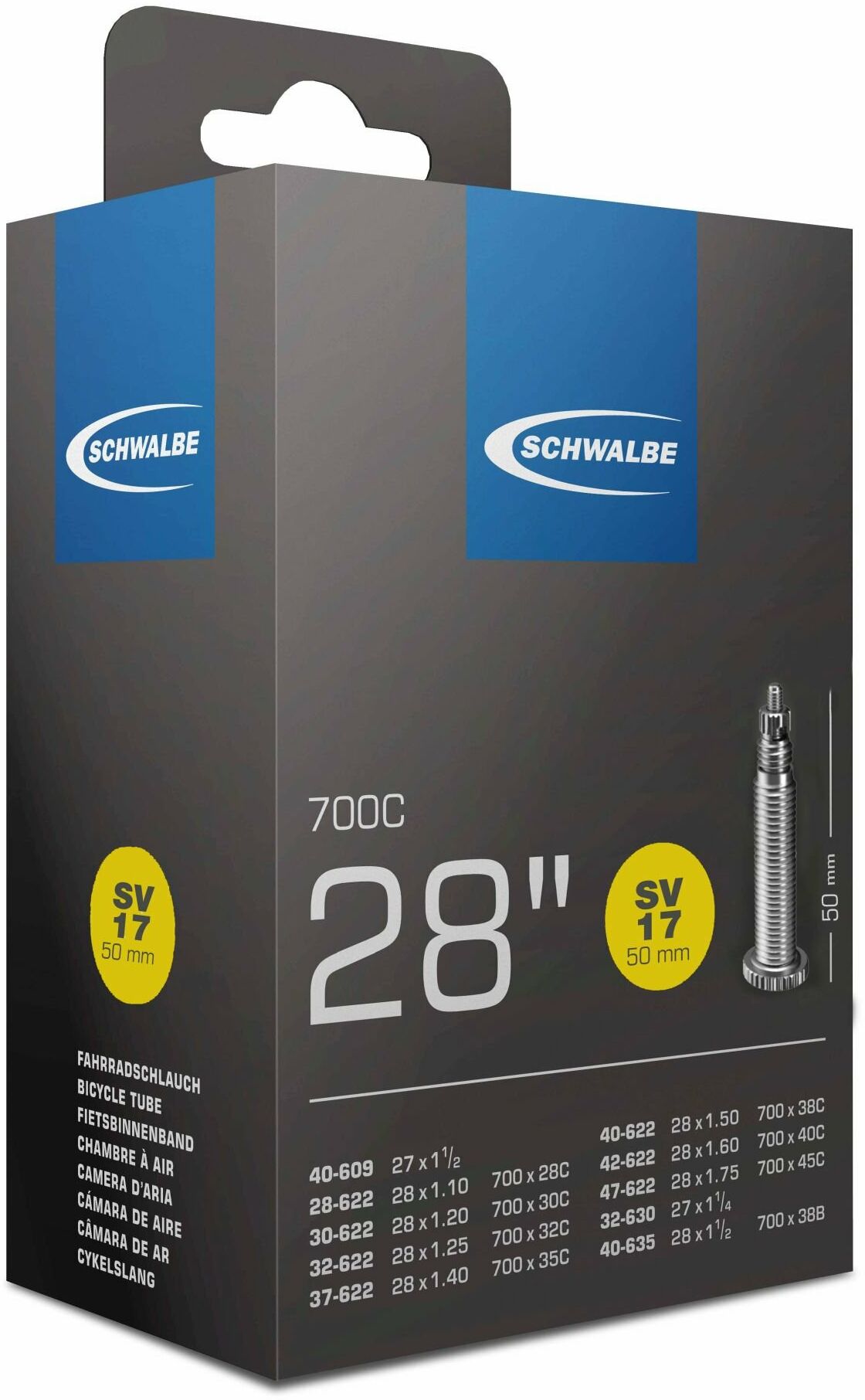 Schwalbe Fahrradschlauch SV 17 / 50mm