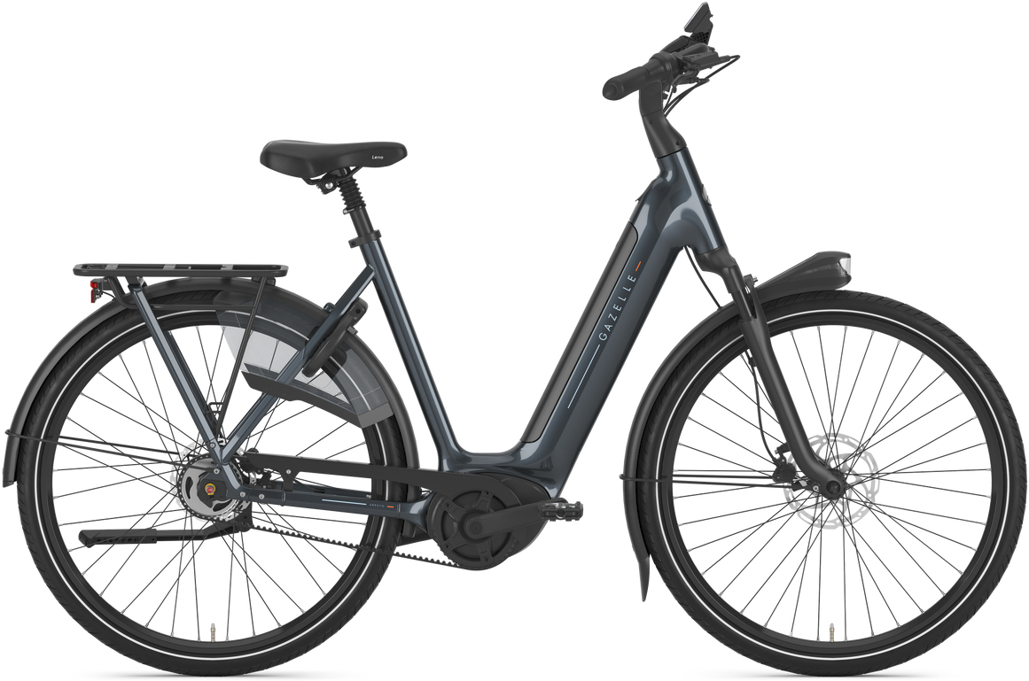 Gazelle Arroyo C5 HMB Elite (625 Wh), 5 Gang Nabenschaltung, Unisexfahrrad, Wave, Modell 2025, 28 Zoll 49 cm Anthracite 