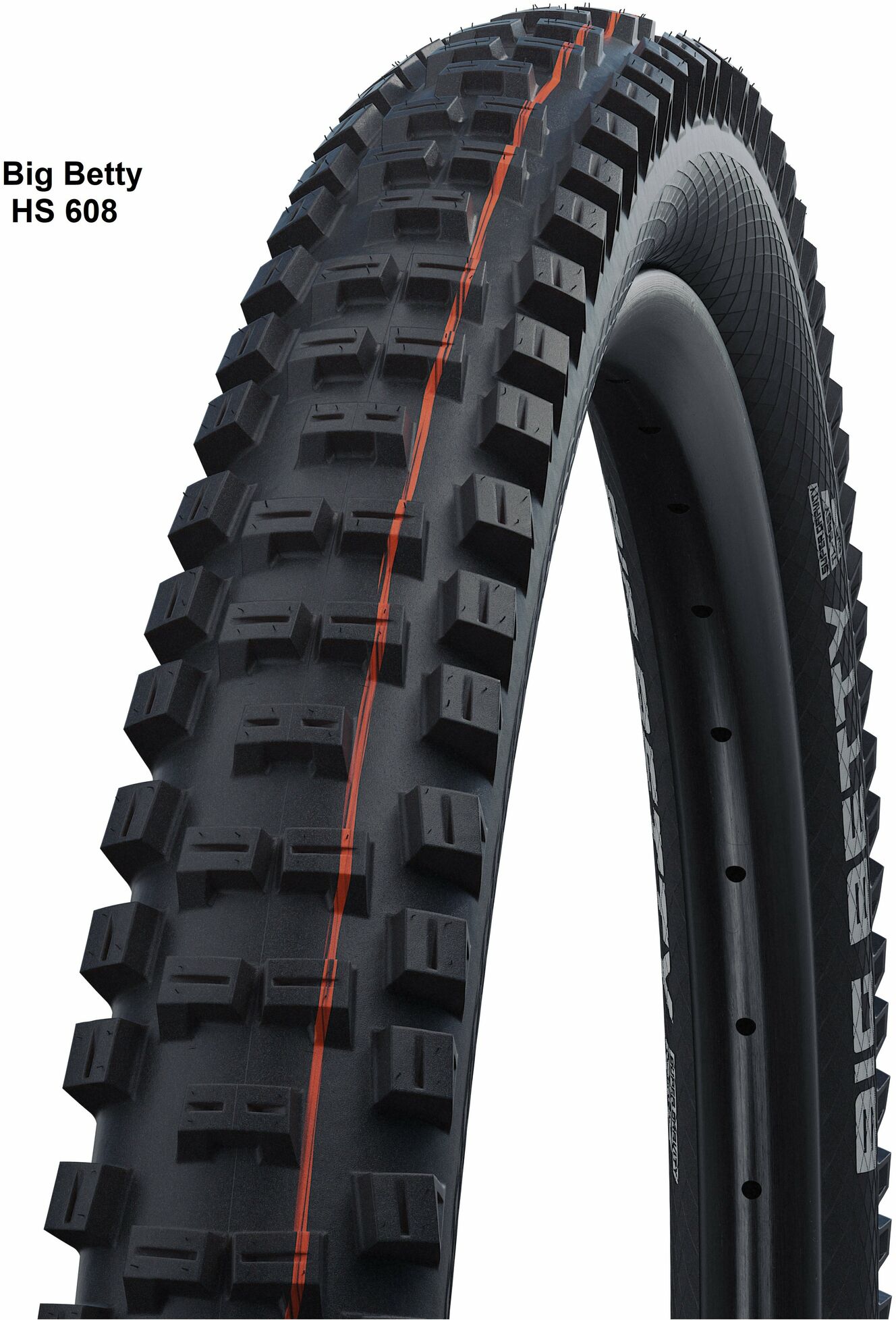 Schwalbe Evolution Line - Addix Soft -Faltreifen, 29 Zoll Big Betty (62-622) schwarz/schwarz