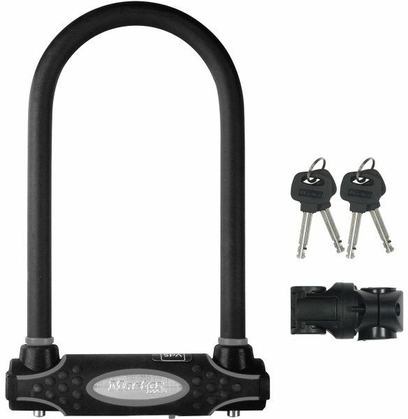 Master Lock Bügelschloss 8195 (sw) 13 mm x 210 mm x 110 mm Schwarz