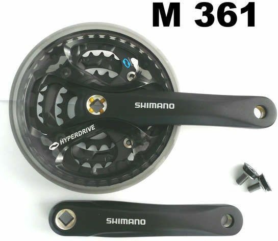 Shimano M361 42-32-22x170 schwarz