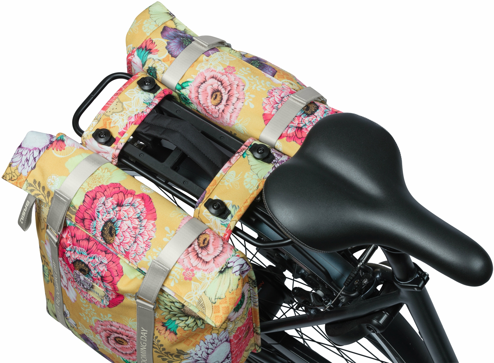 Basil Doppeltasche Bloom Field Double Pannier Bag