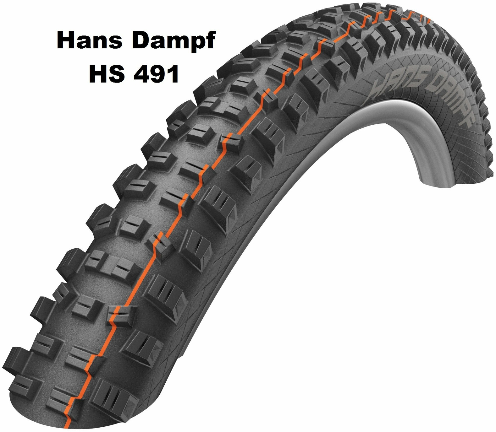 Schwalbe Evolution Line - SUPER TRAIL-SnakeSkin-Faltreifen, 26 Zoll Hans Dampf (60-559)