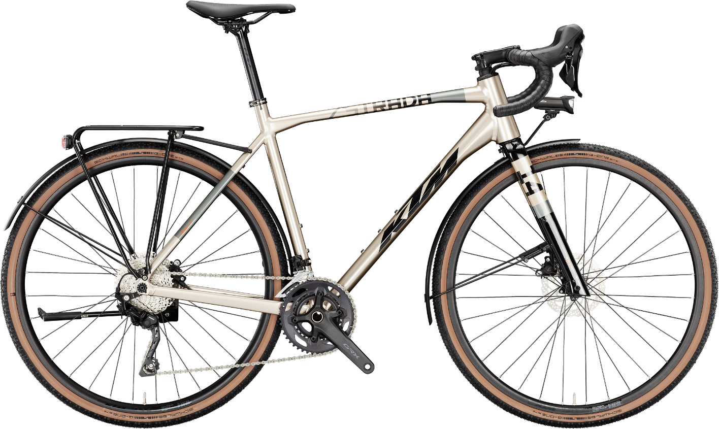 KTM X-STRADA LFC, 20 Gang Kettenschaltung, Herrenfahrrad, Diamant, Modell 2024, 28 Zoll 57 cm copper titan (black+grey+o