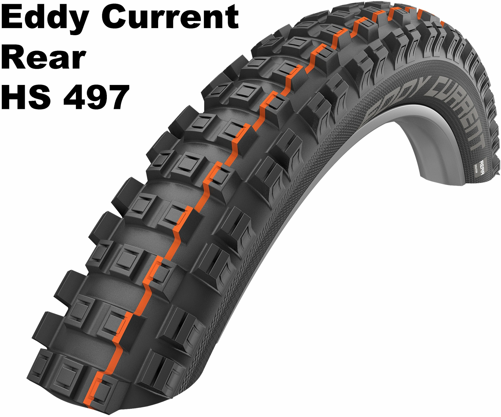 Schwalbe Evolution Line - Addix Soft -Faltreifen, 29 Zoll Eddy Current Rear  (65-622)