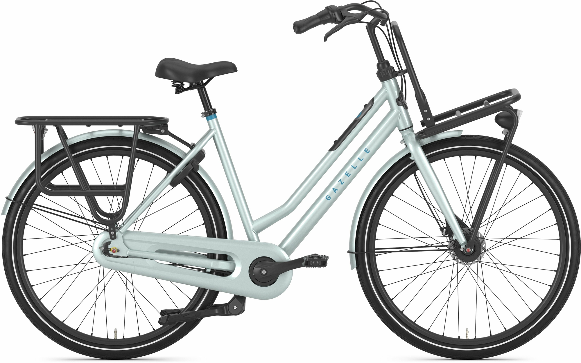 Gazelle HEAVY DUTYNL T7, 7 Gang Nabenschaltung, Damenfahrrad, Tiefeinsteiger, Modell 2024, 28 Zoll