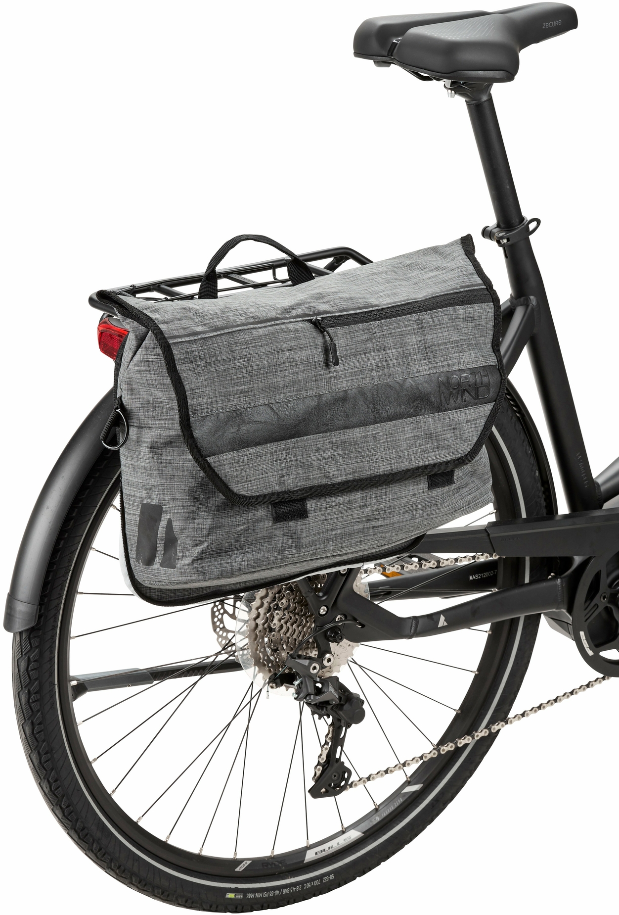 Northwind Urban Messengertasche Messenger Bag Melange (grau)