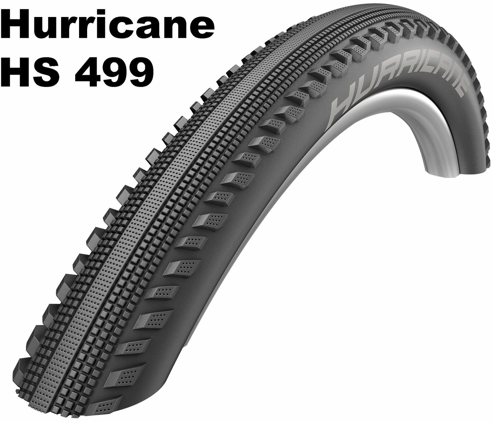 Schwalbe Performance Line - Addix - Drahtreifen, 29 Zoll Hurricane (50-622) schwarz/schwarz