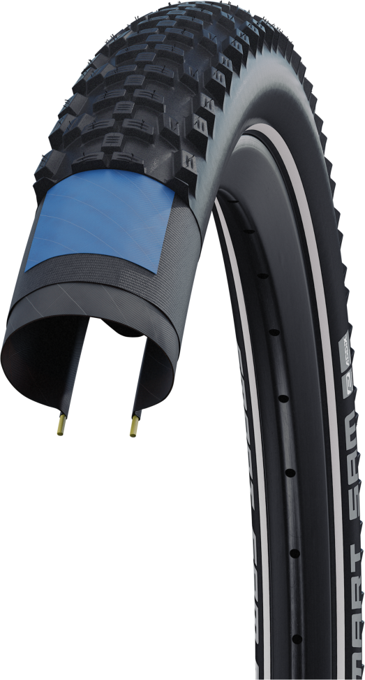 Schwalbe Performance Line - HS 624 (black+reflex) Smart Sam (54-584) 27,5"