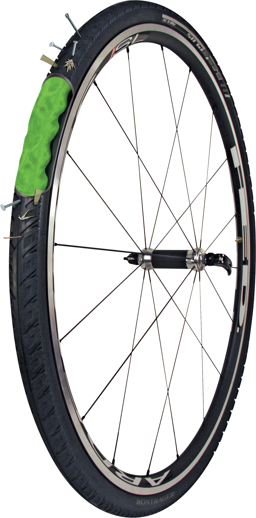 Slime Fahrradschlauch Selbstdichtender Schlauch 28" AV (35-43-622)