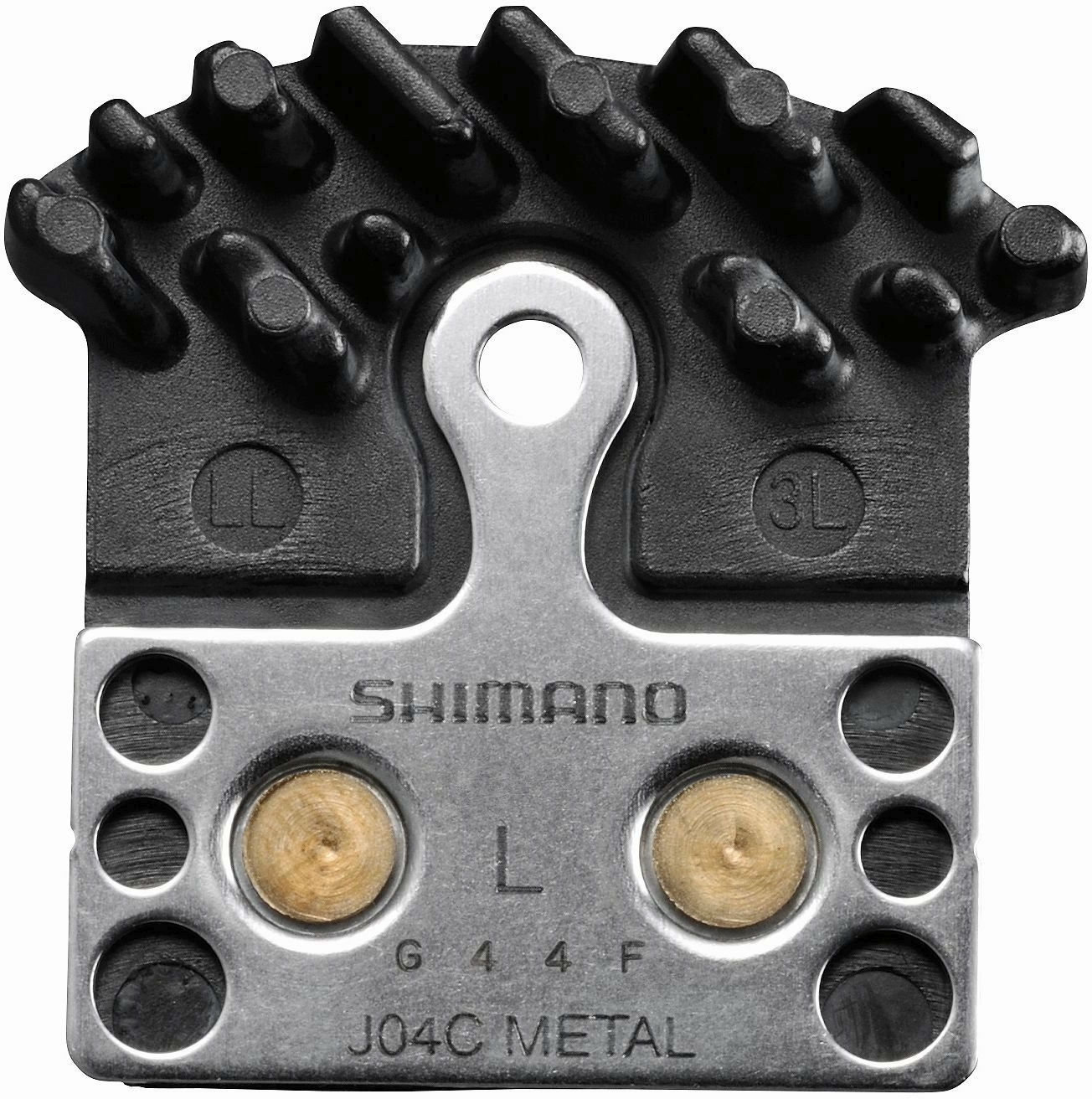 Shimano J 04 C Bremsbelag silber/schwarz