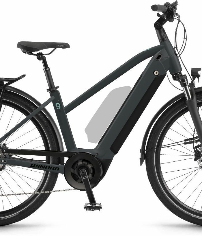 Winora Sinus 9, 9 Gang Kettenschaltung, Damenfahrrad, Trapez, Modell 2021, 27.5 Zoll