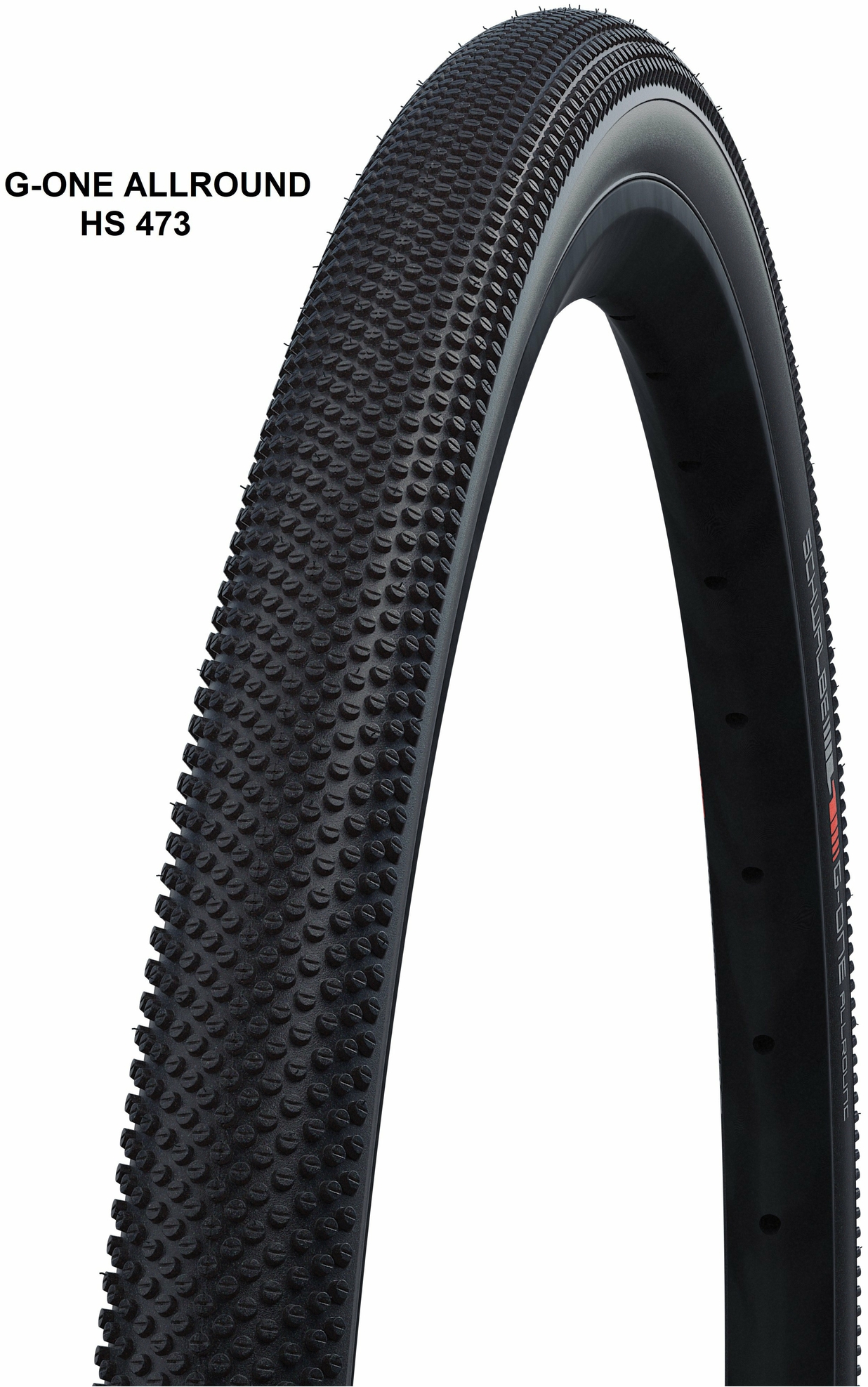 Schwalbe Evolution Line-Addix Speedgrip-Tubeless Easy-Faltreifen, 28 G-One Allround (35-622) schwarz/schwarz