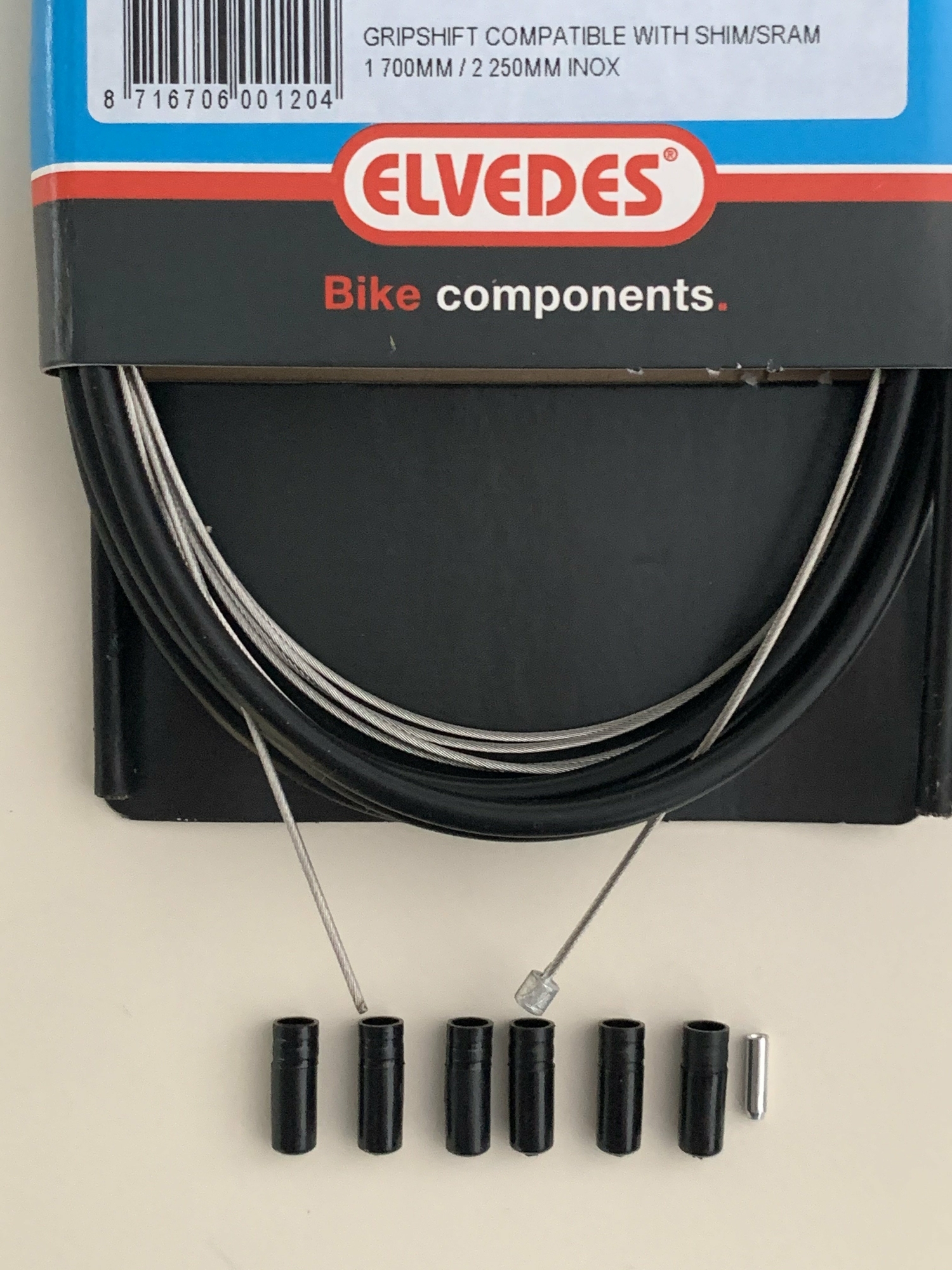 Elvedes Schaltzug Set 6479 (1,1mm/2250mm)