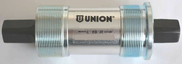 Union BSA  Innenlager 68/127,5mm JIS 4kant silber