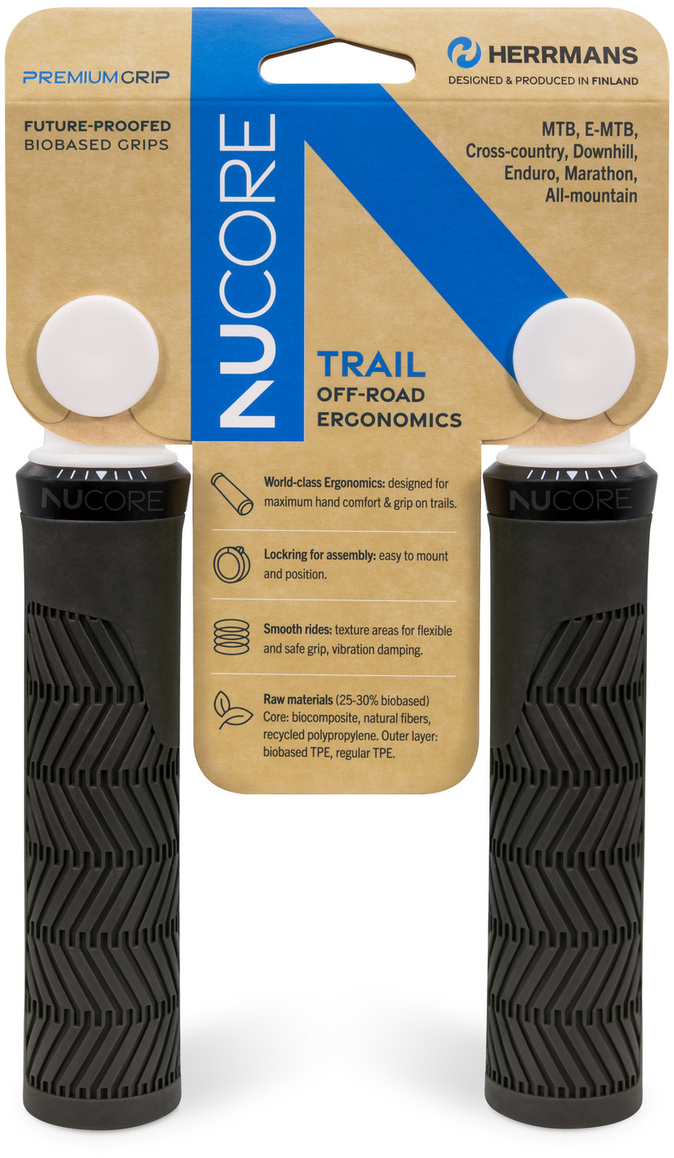 Herrmans Griffe Nucore Trail Wave Schwarz