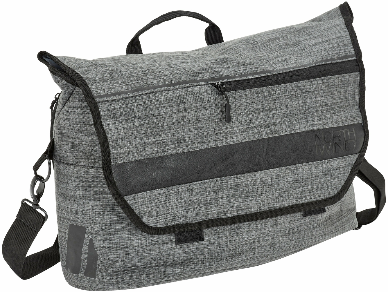 Northwind Urban Messengertasche Messenger Bag Melange (grau)