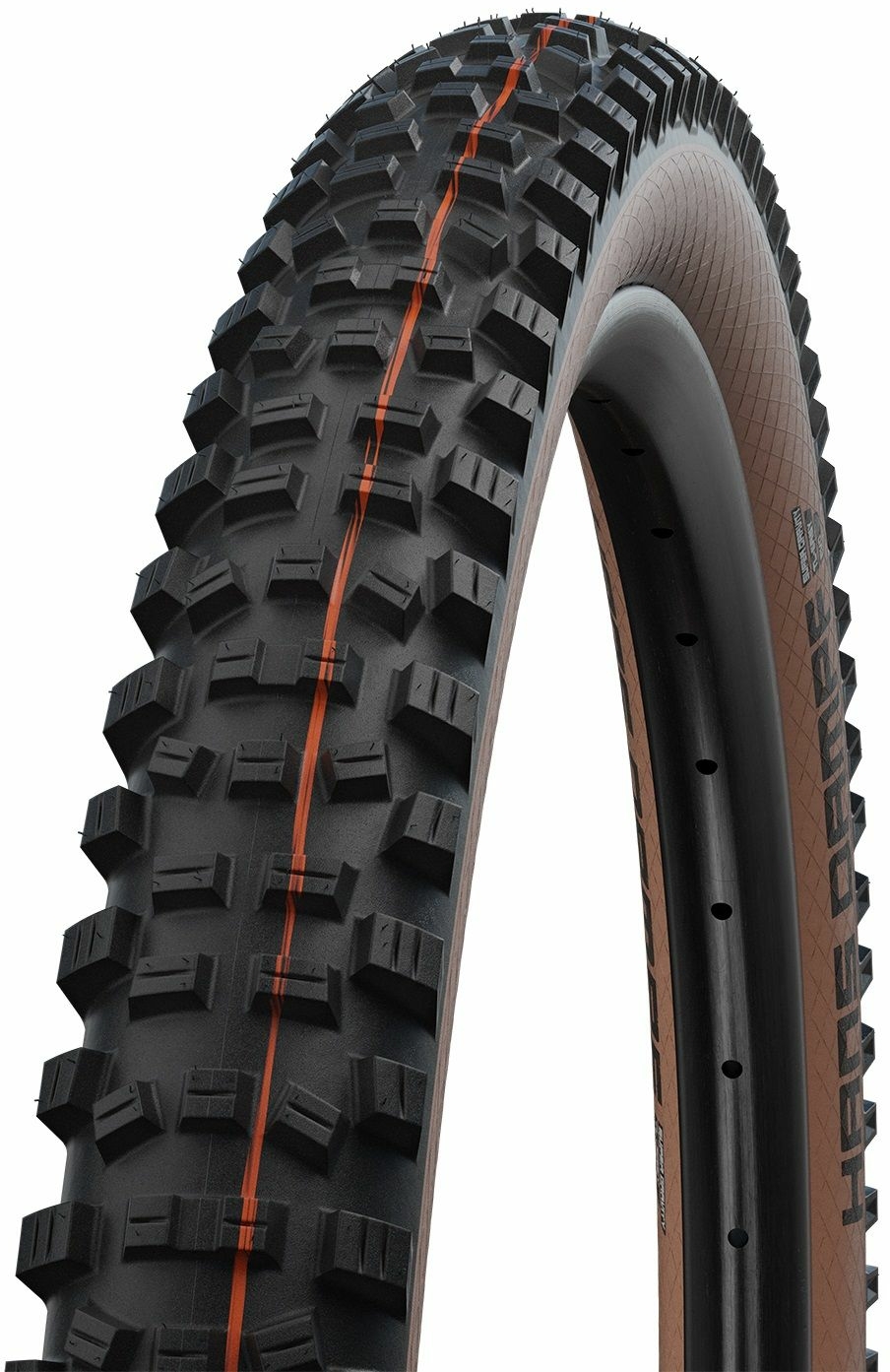 Schwalbe R 491 Hans Dampf ev s/brz f Trail 60-622 Hans Dampf HS 491 schwarz/bronce