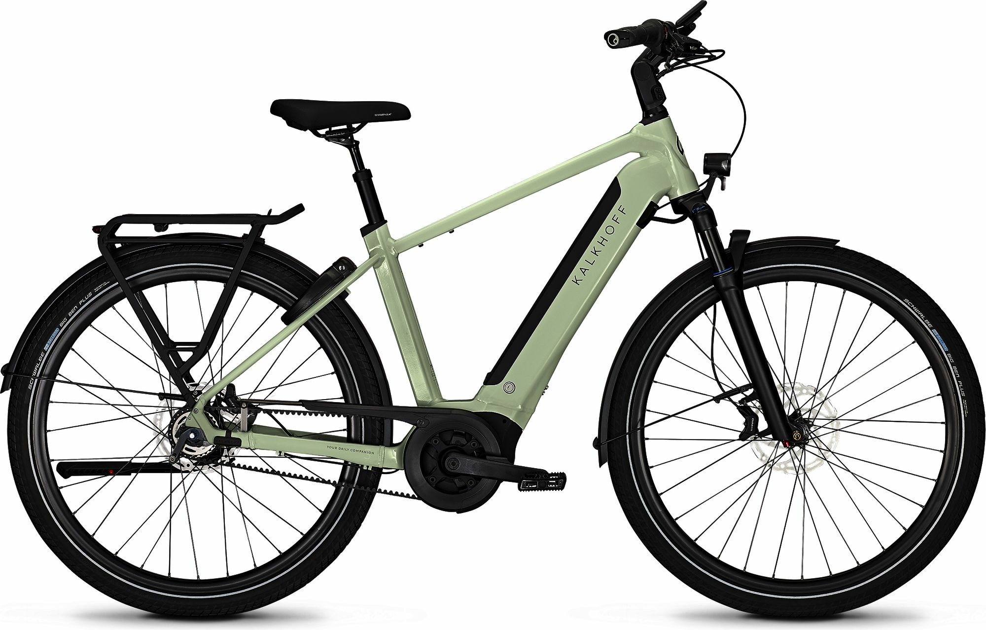 Kalkhoff IMAGE 5.B ADVANCE+ (625 Wh), 5 Gang Nabenschaltung, Herrenfahrrad, Diamant, Modell 2024, 29 Zoll 53 cm skygrey glossy 125395