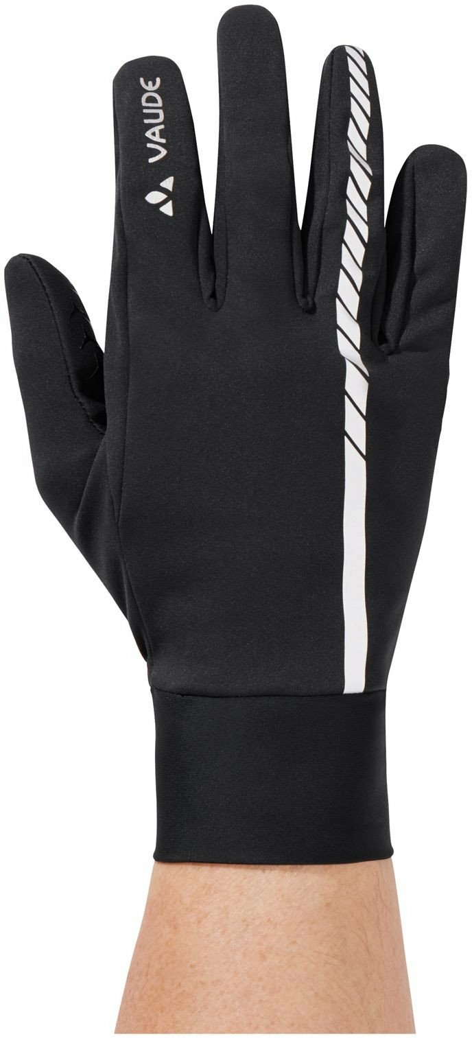VAUDE Sportiver Softshell Handschuh zum Radfahren Strone Gloves 7 black