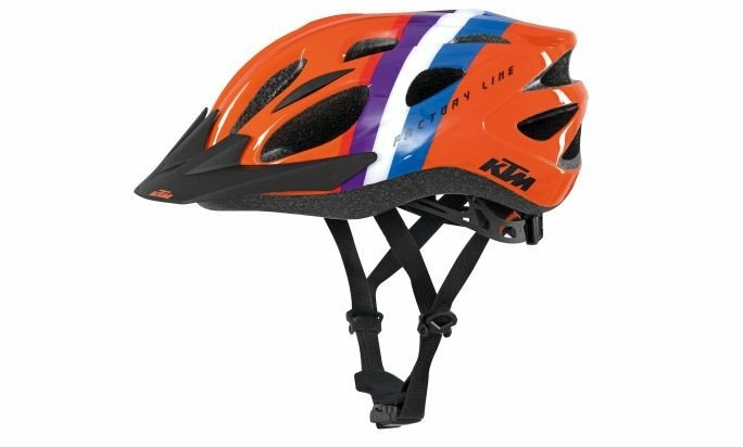 KTM Fahrradhelm Factory Line Youth Helmet 51 orange