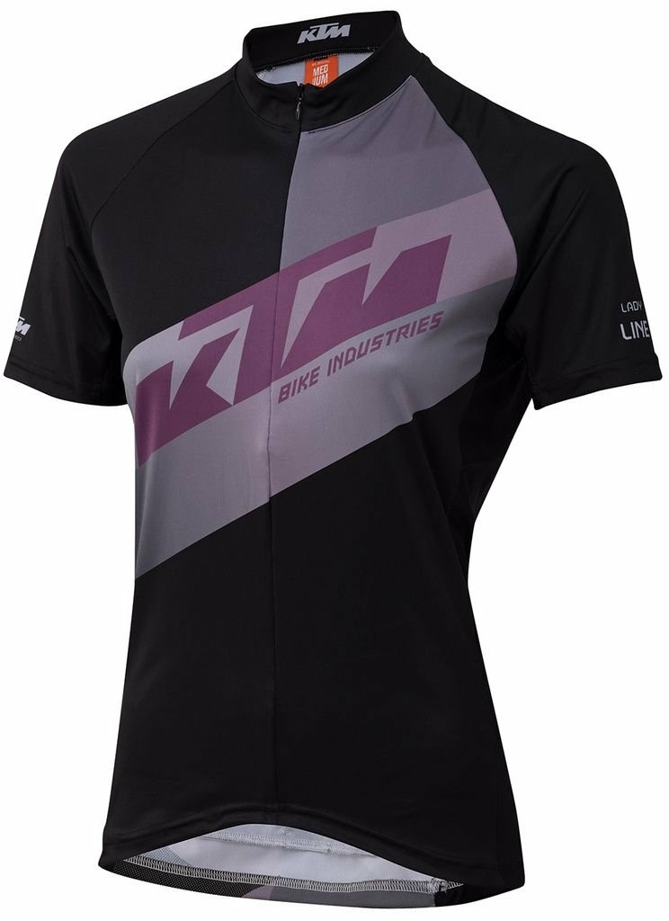 KTM Trikot Lady Line Jersey shortsleeve XS black/grey/plum