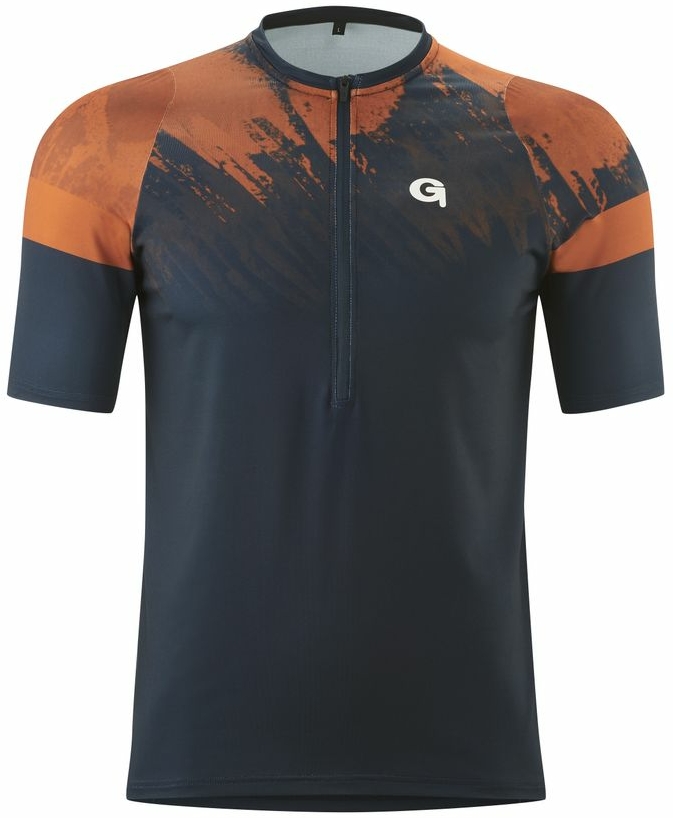 Gonso Herren Bikeshirt Vedello S Outerspace/Copper Clay